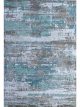 Abstract-hand knotted-carpet-05-01 Azure Eclipse