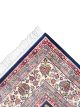Hand knotted wool carpet in rust, black, beige, brown, yellow, and green with foliage motifs – luxury oriental rug