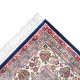 Hand knotted wool carpet in rust, black, beige, brown, yellow, and green with foliage motifs – luxury oriental rug