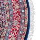 Handknotted wool oriental carpet in red with intricate motifs – luxury regal rug