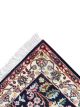 Noor Bloom runner hand knotted wool carpet with floral motifs in beige, brown, black, and accent colors – luxury oriental rug