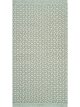 Zenga Grey handwoven dhurrie – flatweave rug with rectangular pattern in grey tones by Den Decor India
