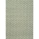 Zenga Olive handwoven dhurrie – flatweave rug with rectangular pattern in olive tones by Den Decor India