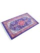 Sultana Silk purple oriental viscose carpet with cashmere-inspired motifs and silk-like sheen by Den Decor India