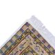 Premium wool rug Mir with ivory center and brown border traditional design