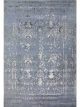 Moonlit grey faded carpet with tone-on-tone traditional design