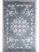 SE 947-15-01 Mint white carpet with central motif and detailed border Meadow Song