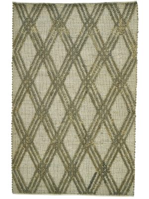 Desert Kite Flatweave Carpet – handwoven brown and beige geometric rug with repeating kite motifs