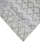 Handknotted wool carpet with up-and-down V-line geometric design – modern luxury rug
