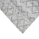 Handknotted wool carpet with up-and-down V-line geometric design – modern luxury rug