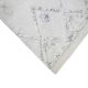 Handknotted grey and off-white wool carpet with geometric pattern – luxury modern rug