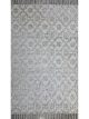Handknotted grey and off-white wool carpet with traditional-abstract design – luxury oriental rug
