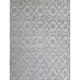 Handknotted grey and off-white wool carpet with traditional-abstract design – luxury oriental rug