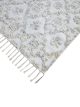 Handknotted grey and off-white wool carpet with traditional-abstract design – luxury oriental rug