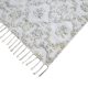 Handknotted grey and off-white wool carpet with traditional-abstract design – luxury oriental rug